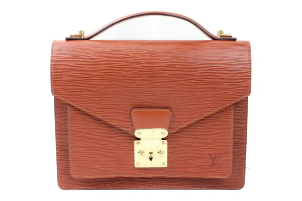 imgrc0073558585 Louis Vuitton Monceau 2WAY Bag Epi Brown