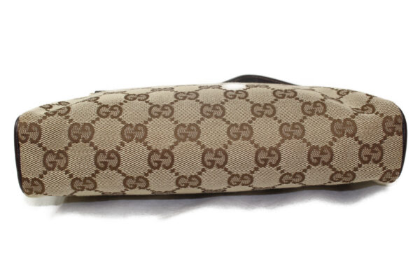 imgrc0073624964 Gucci Mini Pouch Canvas Leather Beige Brown