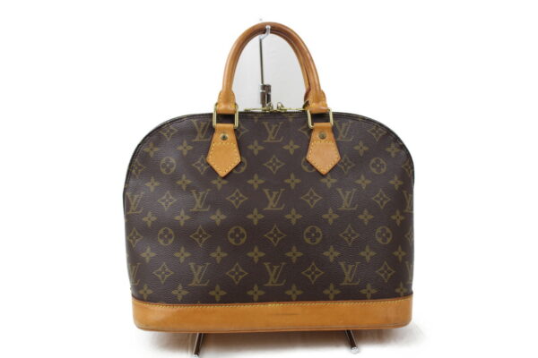 imgrc0073667255 Louis Vuitton Alma Handbag Monogram Brown Beige