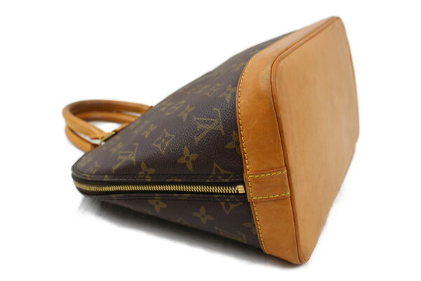 imgrc0073667257 Louis Vuitton Alma Handbag Monogram Brown Beige