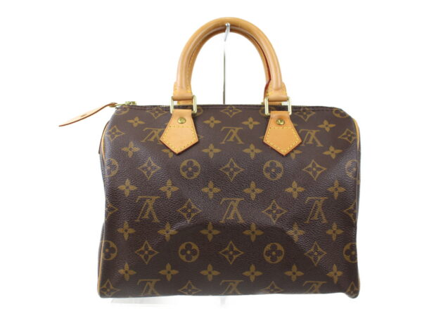 imgrc0073673932 Louis Vuitton Speedy 25 Bag Monogram Brown Beige