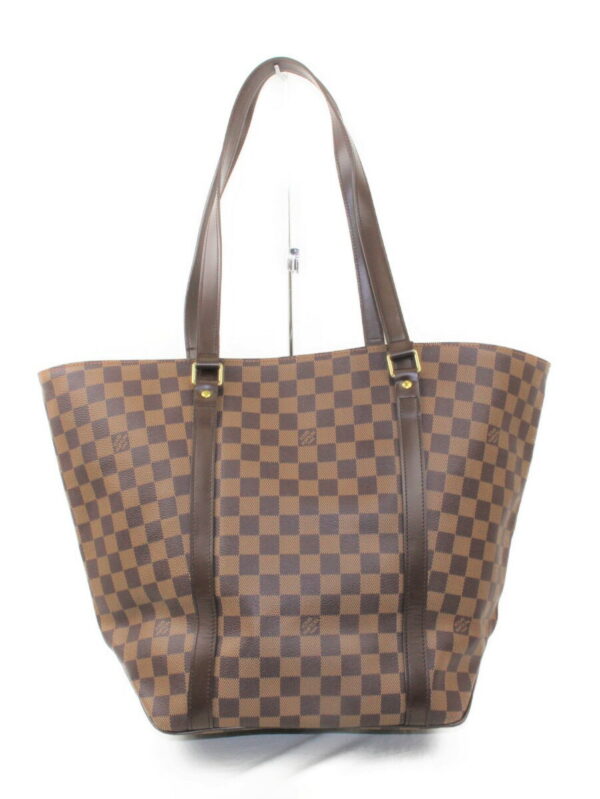 imgrc0073687852 Louis Vuitton Sac Shopping Tote Bag Damier Ebene Brown