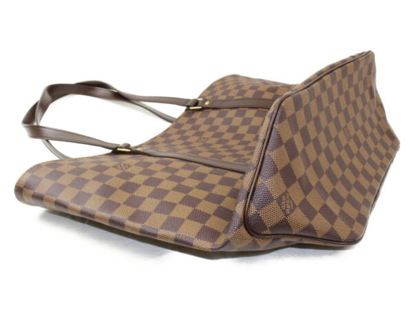 imgrc0073687855 Louis Vuitton Sac Shopping Tote Bag Damier Ebene Brown