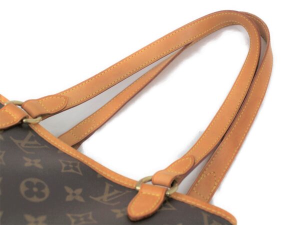 imgrc0073688168 Louis Vuitton Batignolles Vertical Tote Bag Monogram Brown Beige