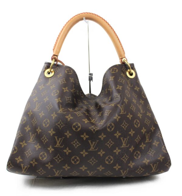 imgrc0073688193 Louis Vuitton Artsy MM Shoulder Bag Monogram Brown