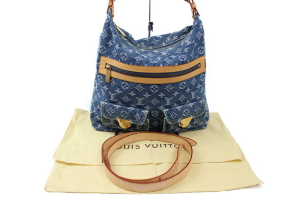 imgrc0073690248 Louis Vuitton Baggy GM Casual Bag Monogram Denim Blue