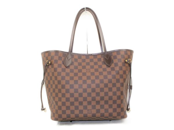 imgrc0073754531 Louis Vuitton Neverfull MM Tote Bag Damier Ebene Brown