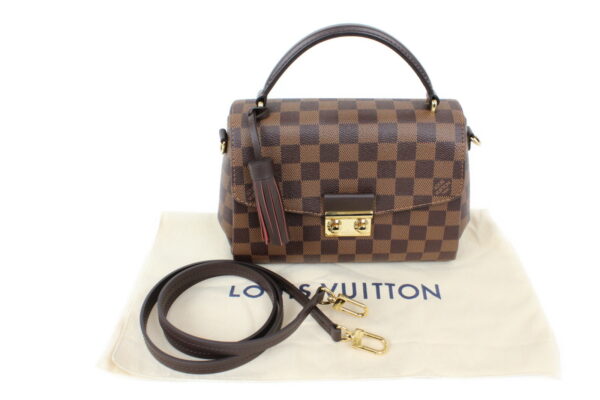 imgrc0073789830 Louis Vuitton Croisette Compact Shoulder Bag Damier Ebene