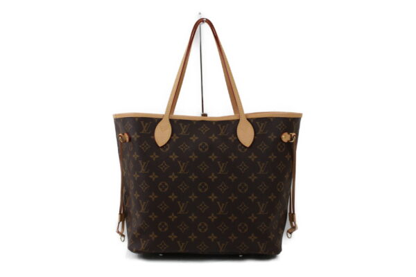 imgrc0073817673 Louis Vuitton Neverfull MM Tote Bag Monogram Brown Beige Pivoine