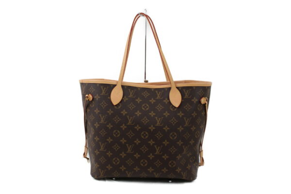 imgrc0073817674 Louis Vuitton Neverfull MM Tote Bag Monogram Brown Beige Pivoine