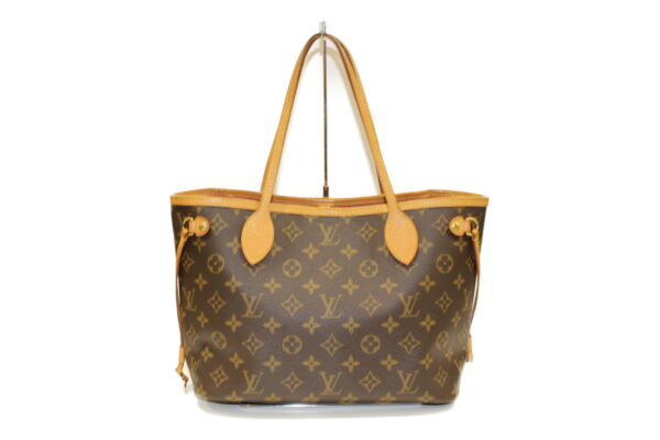 imgrc0073818841 Louis Vuitton Neverfull PM Tote Bag Monogram Brown Beige Pink