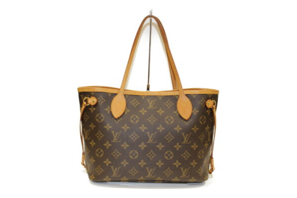 imgrc0073818842 Louis Vuitton Neverfull PM Tote Bag Monogram Brown Beige Pink