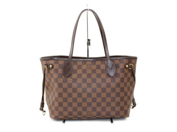 imgrc0073826055 Louis Vuitton Neverfull PM Tote Bag Damier Ebene Brown