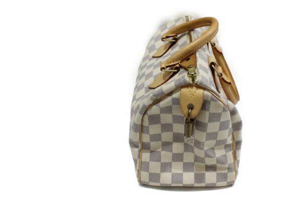 imgrc0073854738 Louis Vuitton Speedy 25 Compact Handbag Damier Azur