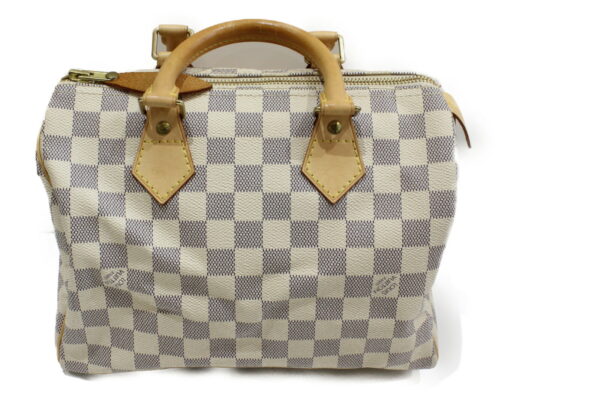 imgrc0073854739 Louis Vuitton Speedy 25 Compact Handbag Damier Azur