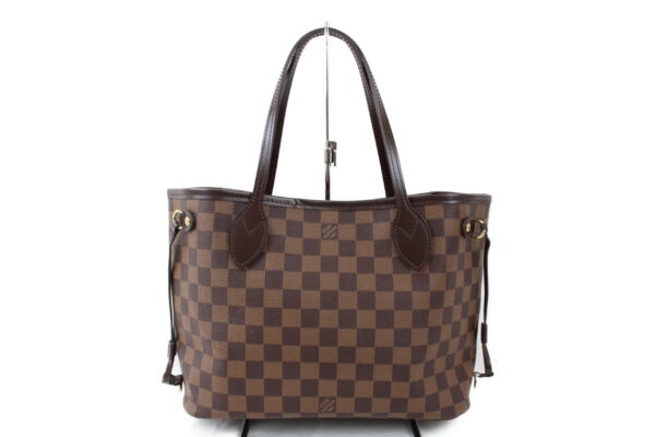 imgrc0073866942 Louis Vuitton Neverfull PM Tote Bag Damier Azur Brown