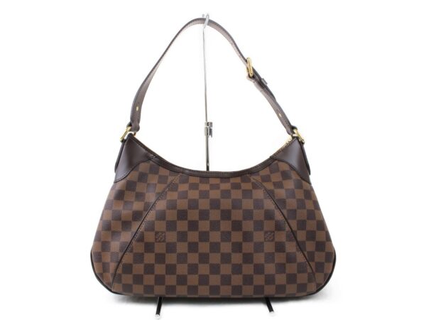 imgrc0073872267 Louis Vuitton Thames GM Shoulder Bag Damier Ebene Brown