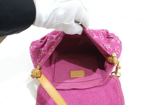 imgrc0073890935 Louis Vuitton Mini Pleaty Handbag Denim Pink