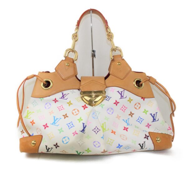 imgrc0073892020 Louis Vuitton Ursula Handbag Monogram Multicolor White Beige