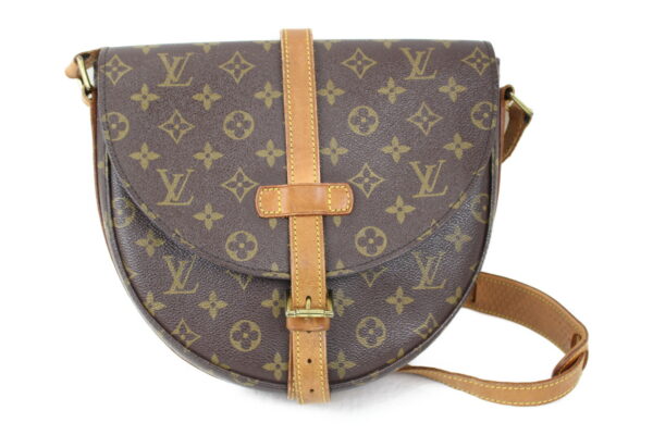 imgrc0073900990 Louis Vuitton Chantilly Gm Shoulder Bag Monogram Canvas Brown