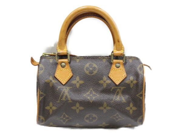 imgrc0074010266 Louis Vuitton Mini Speedy Shoulder Bag Monogram Brown