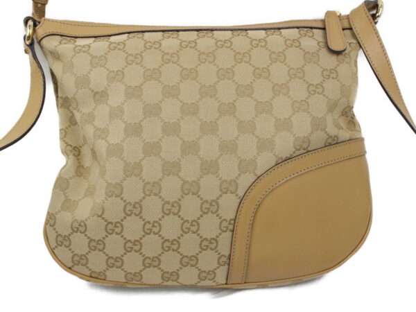 imgrc0074012313 Gucci Horsebit Messenger Bag Canvas Beige