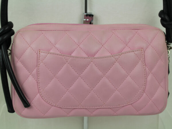 imgrc0074012439 Chanel Cambon Shoulder Bag Pink Black