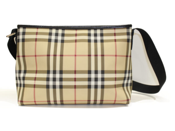 imgrc0074025473 Burberry Plaid Messenger Bag Beige Black