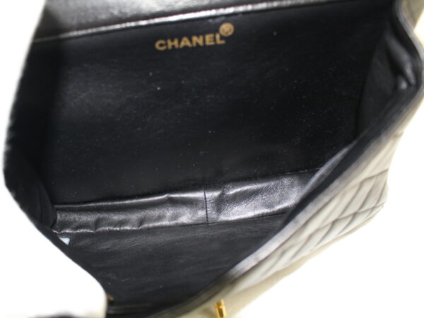 imgrc0074170500 Chanel W Face Chain Shoulder Bag Black