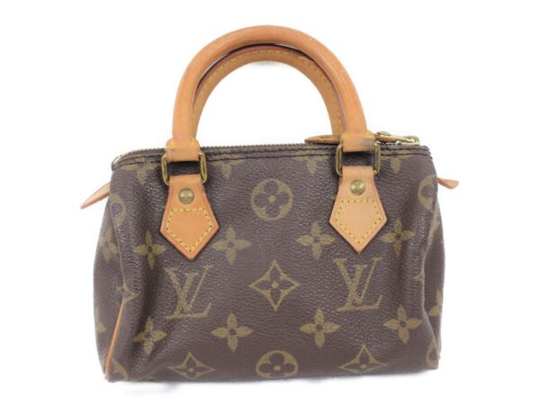 imgrc0074184198 Louis Vuitton Mini Speedy Accessory Pouch Monogram Canvas