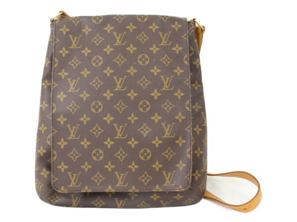 imgrc0074208401 Louis Vuitton Musette Shoulder Bag Monogram Canvas Brown