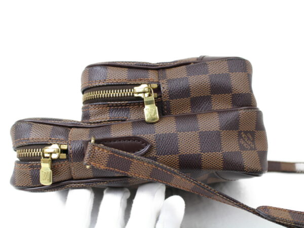 imgrc0074208699 Louis Vuitton Amazon Shoulder Bag Damier Canvas Brown