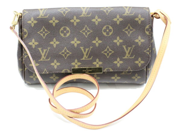 imgrc0074229801 Louis Vuitton Favorite Handbag Shoulder Bag Monogram Brown