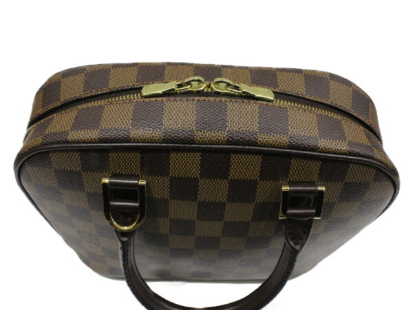 imgrc0074232380 Louis Vuitton Saria Mini Handbag Damier Ebene Brown