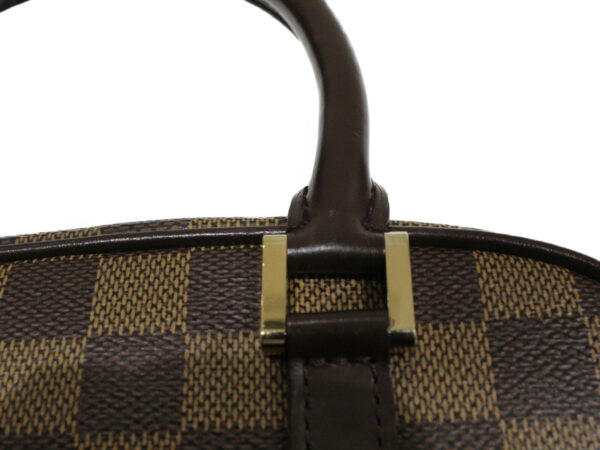 imgrc0074232388 Louis Vuitton Saria Mini Handbag Damier Ebene Brown