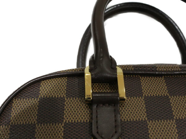 imgrc0074232389 Louis Vuitton Saria Mini Handbag Damier Ebene Brown