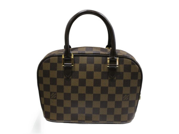 imgrc0074232392 Louis Vuitton Saria Mini Handbag Damier Ebene Brown