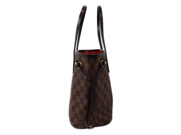 imgrc0074258090 Louis Vuitton Neverfull Pm Handbag Damier Canvas Brown