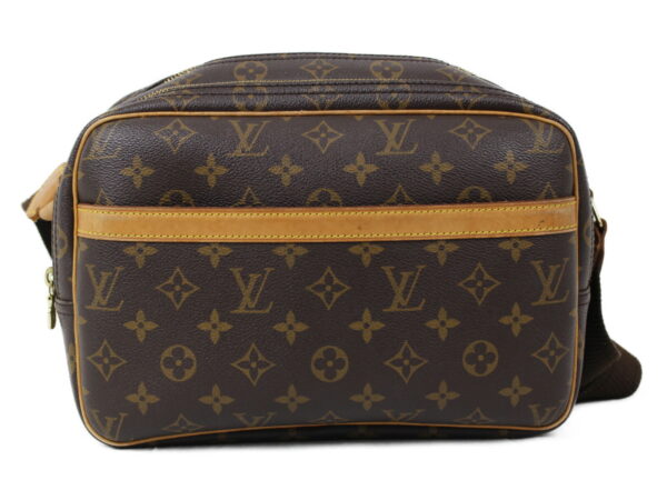 imgrc0074262211 Louis Vuitton Reporter Pm Shoulder Bag Monogram Canvas Brown