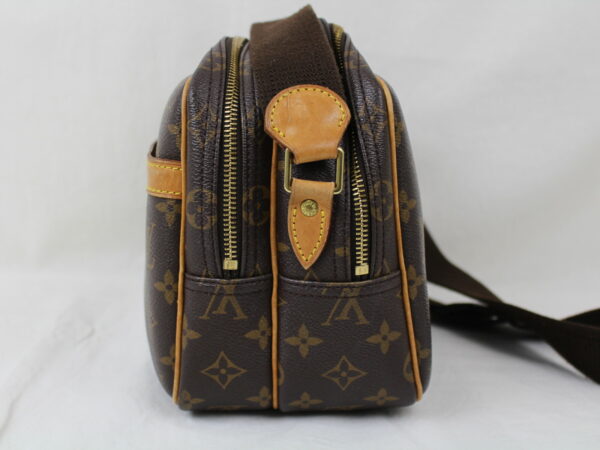 imgrc0074262213 Louis Vuitton Reporter Pm Shoulder Bag Monogram Canvas Brown