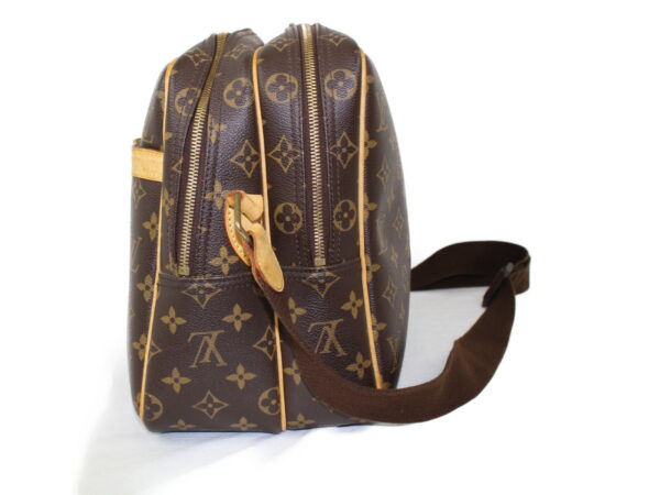 imgrc0074262234 Louis Vuitton Reporter Gm Shoulder Bag Monogram Canvas Brown