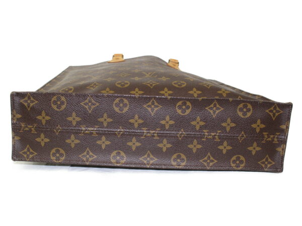 imgrc0074262277 Louis Vuitton Sac Plat Handbag Monogram Canvas Brown