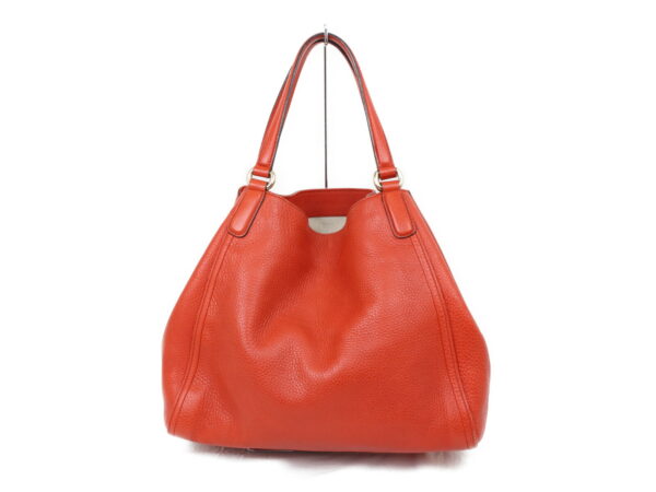 imgrc0074273215 Gucci Interlocking Handbag Leather Orange