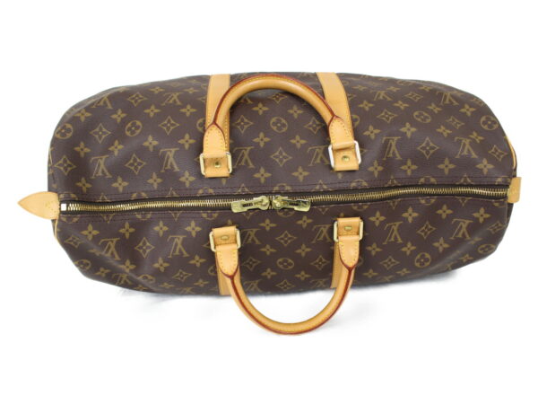 imgrc0074278899 Louis Vuitton Keepall 50 Monogram Travel Bag Brown