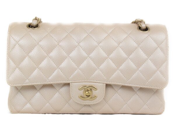 imgrc0074309048 Chanel Chain Shoulder Bag Beige