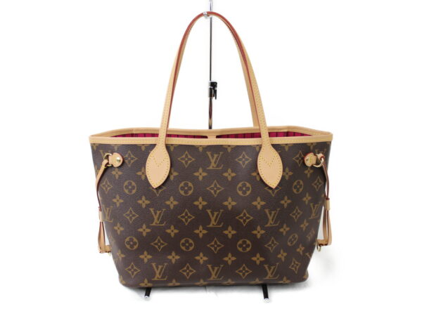 imgrc0074474208 Louis Vuitton Neverfull Pm Handbag Monogram Canvas Brown