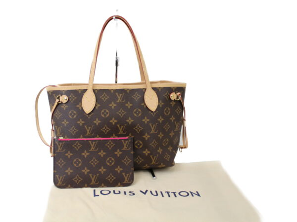 imgrc0074474216 Louis Vuitton Neverfull Pm Handbag Monogram Canvas Brown