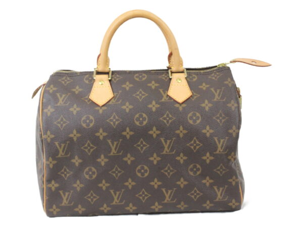 imgrc0074475148 Louis Vuitton Speedy 30 Handbag Monogram Canvas Brown