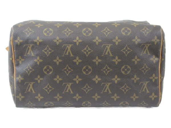 imgrc0074475151 Louis Vuitton Speedy 30 Handbag Monogram Canvas Brown