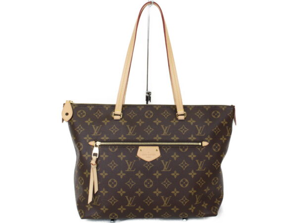 imgrc0074507852 Louis Vuitton Jena MM Tote Bag Monogram Brown Beige